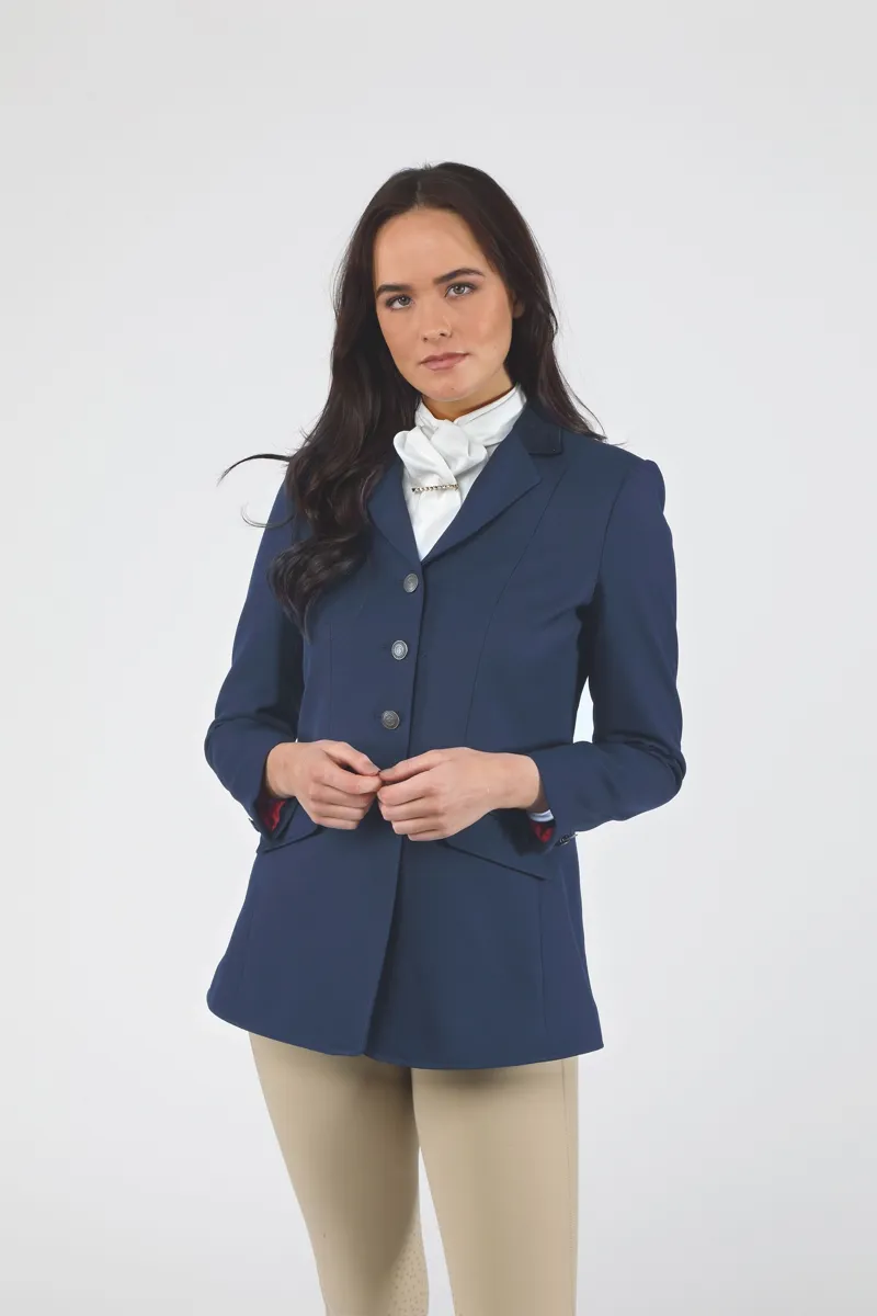Shires Aston Ladies Show Jacket - Navy-1